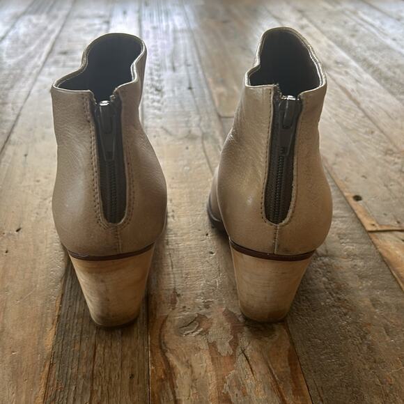 Rachel Comey Tan Leather Ankle Booties - Picture 3 of 7